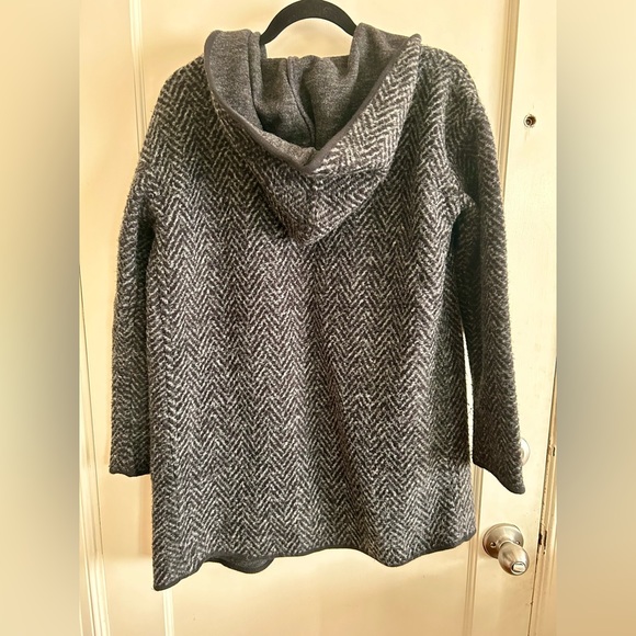 Marine Layer Bea Reversible Coat Size Small Gray - Picture 5 of 6